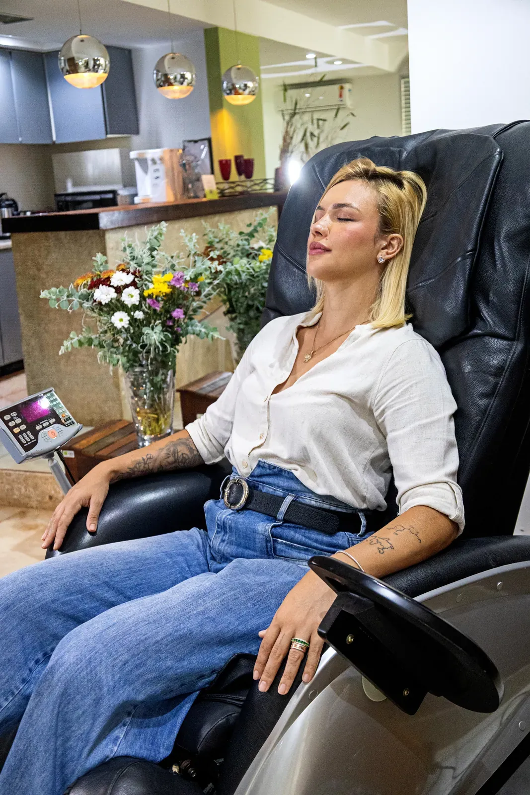 Cadeira de massagem