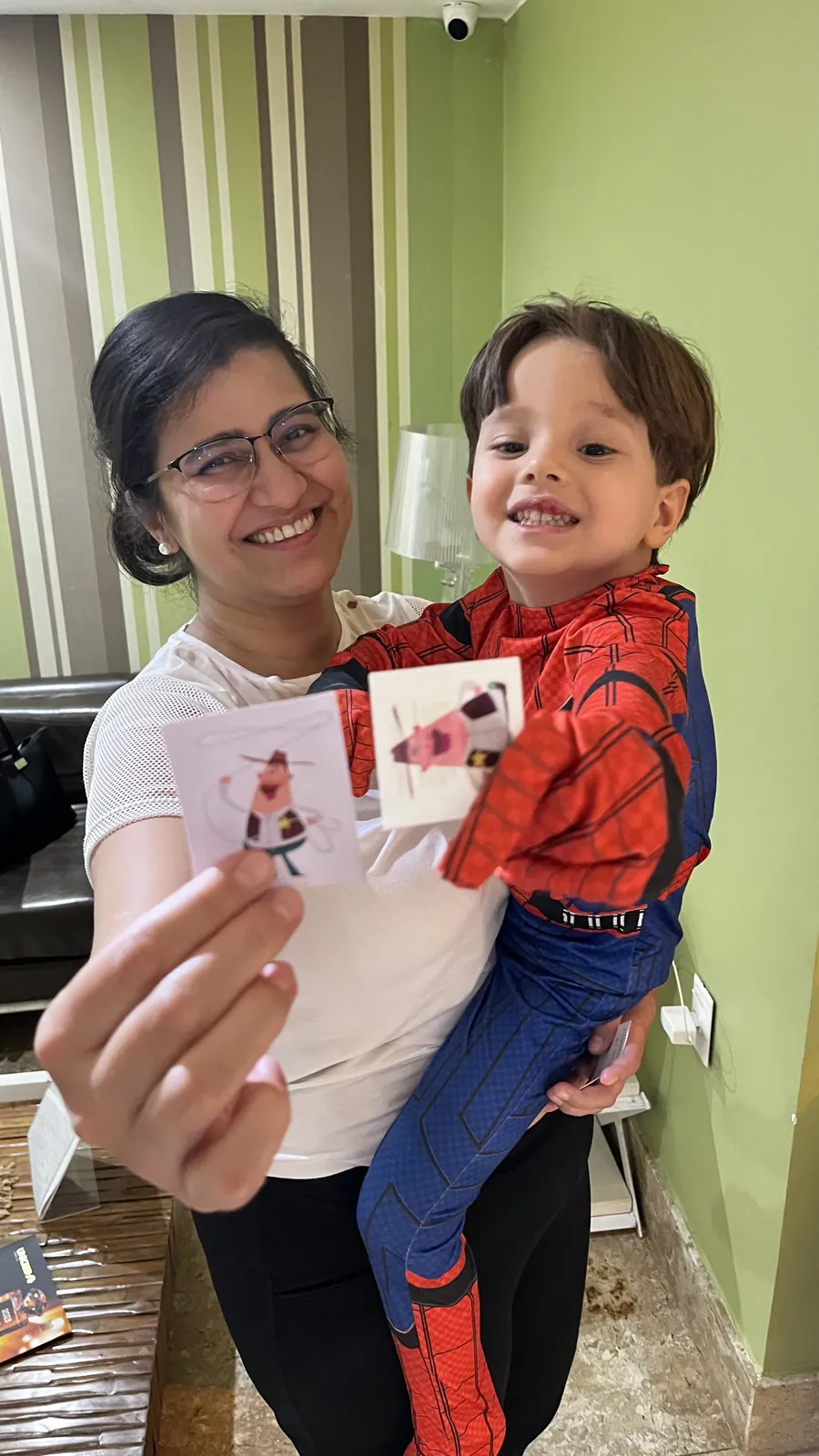 Pais e filhos juntos