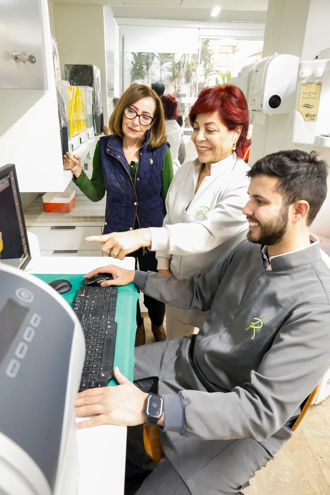 Planejamento digital no laboratório próprio